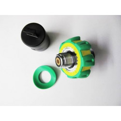 Connector-Nut M26/2 Handwheel Oxygen