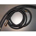 Miflex Atemreglerschlauch 1/2", schwarz