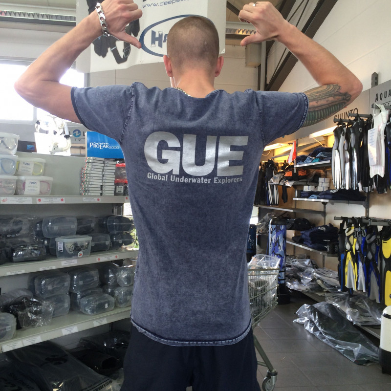 GUE Shirt Blue Denim  GUE Shirt Blue Denim