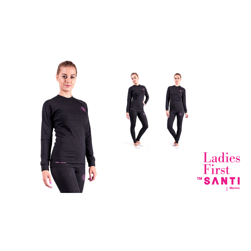 SANTI Merino-Leggins Ladies First