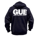 GUE Navy Zipper Hoodie - EU Version