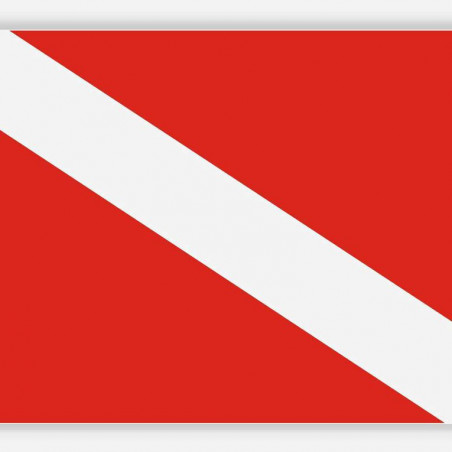 Aqualung Diving Flag US 80 x 60 cm