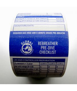 CCR  Checklist tape (JJ)