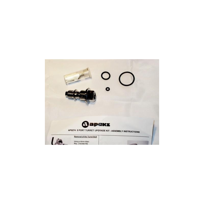 Apeks XTX50 5 Port Turret Bolt UPGRADEKIT