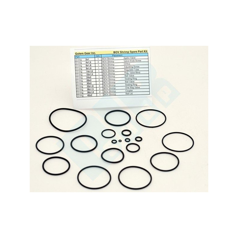 BOV Shrimp O-Ring Kit