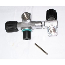 Scubatec Valve with 2nd outlet