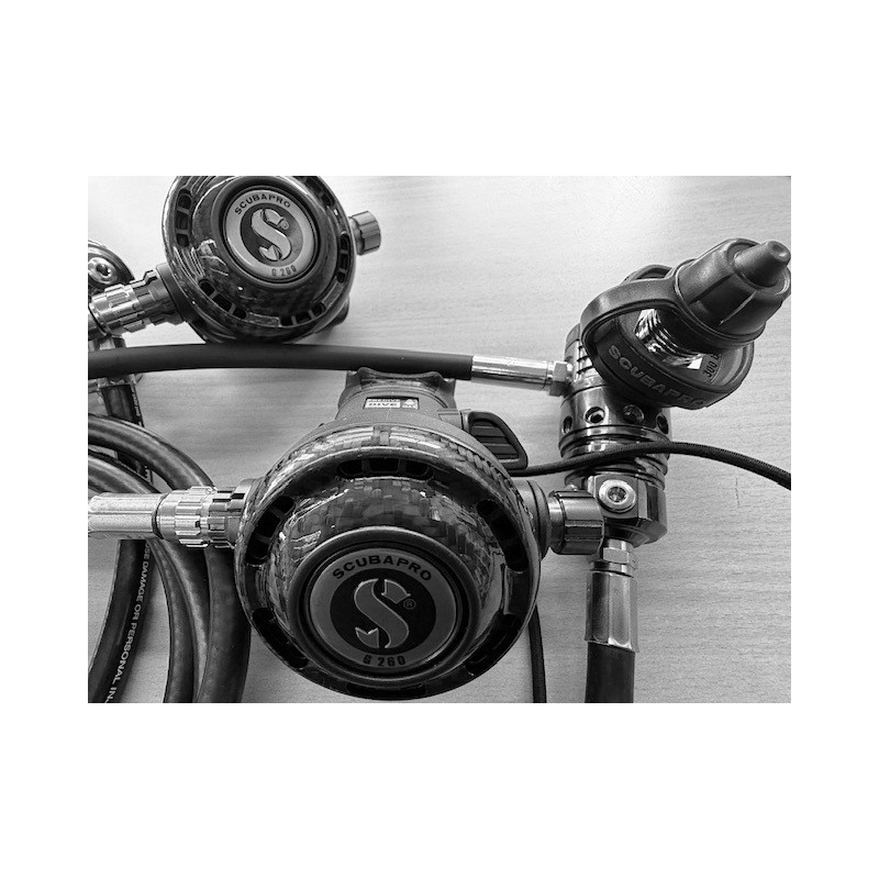 Scubapro -DEEPSTOP Premium Set BLACK TEC