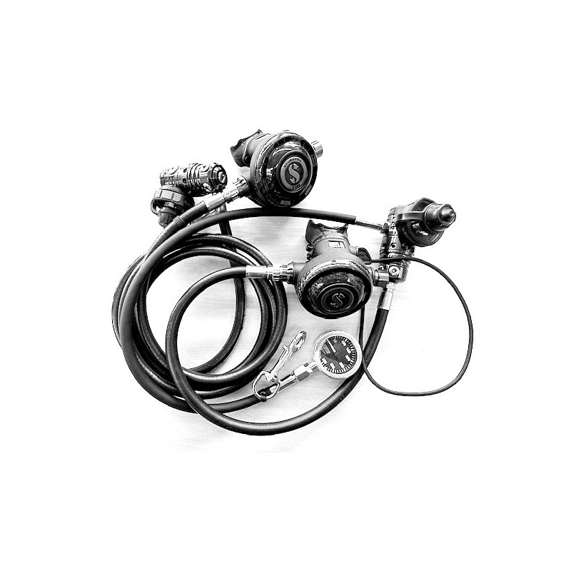 Scubapro -DEEPSTOP Premium Set BLACK TEC