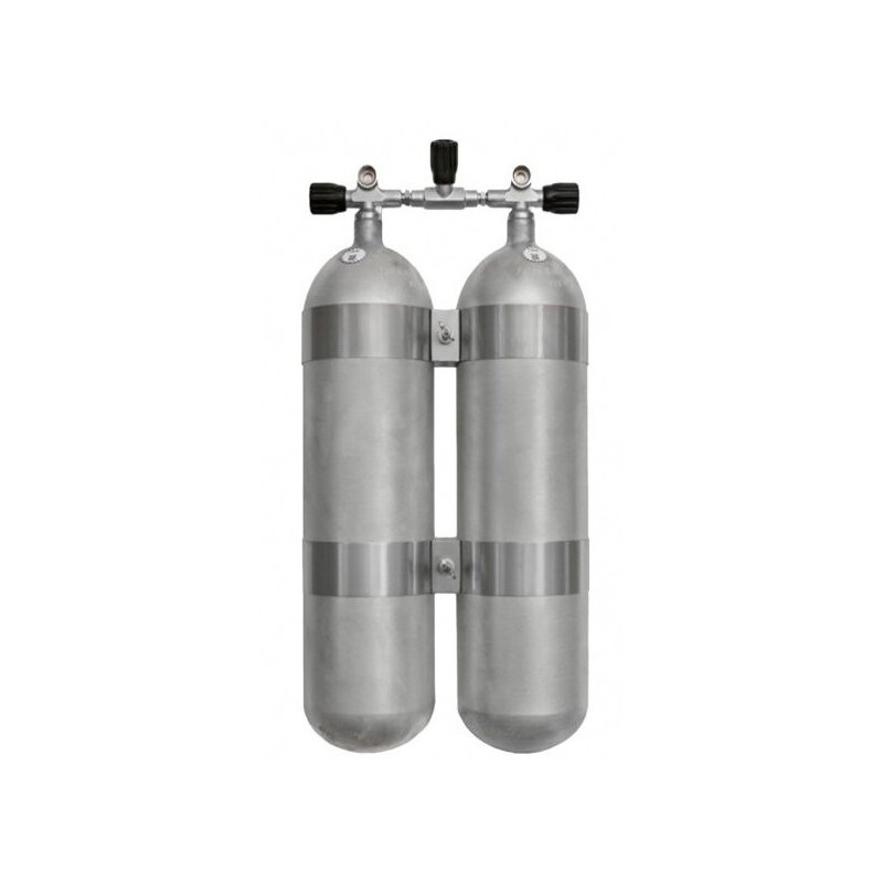 Twin 8 Liter- 300 bar zinkcoated