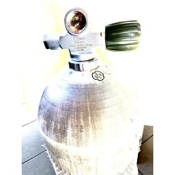 Sidemount Alutank mit Links-Ventil