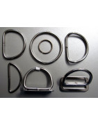 Stainless Steel Rings and D-Rings