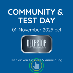 Anmeldung per E-Mail bis 12.10. erforderlich (shop@deepstop.de)